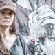 Her chance of survival on Colony is slightly higher than on The Walking Dead. (Image: USA Network)